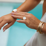 bague blanche